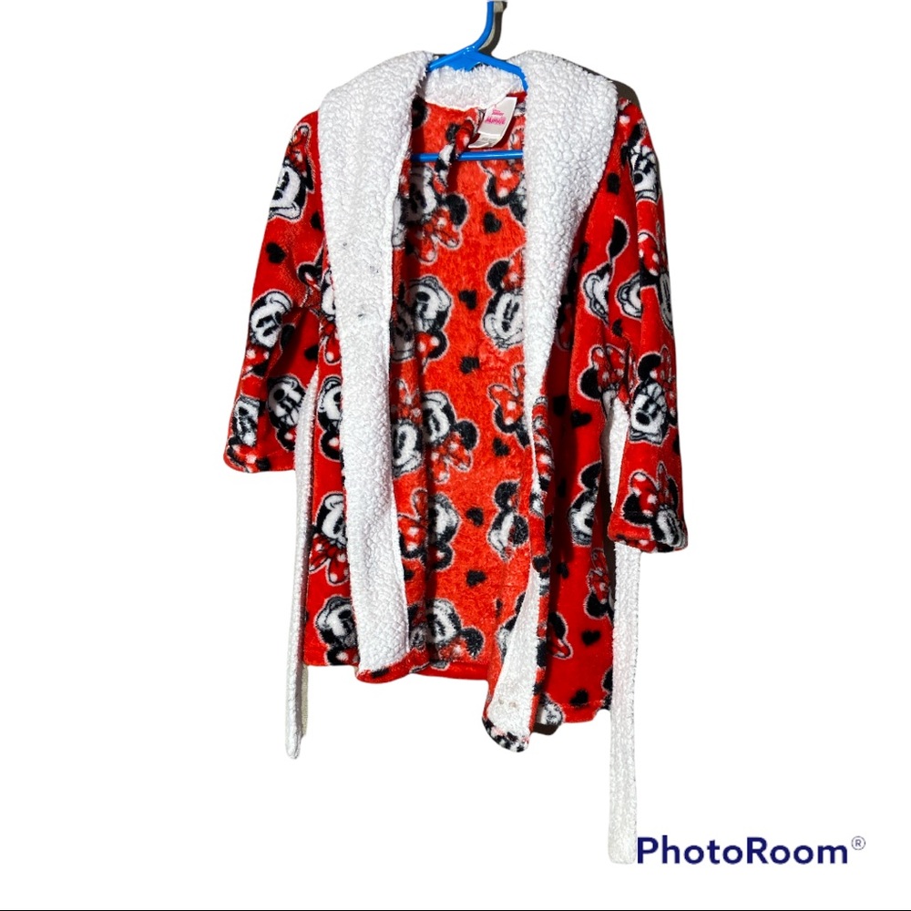 Disney Minnie Mouse Toddler Robe - Picture 5 of 5
